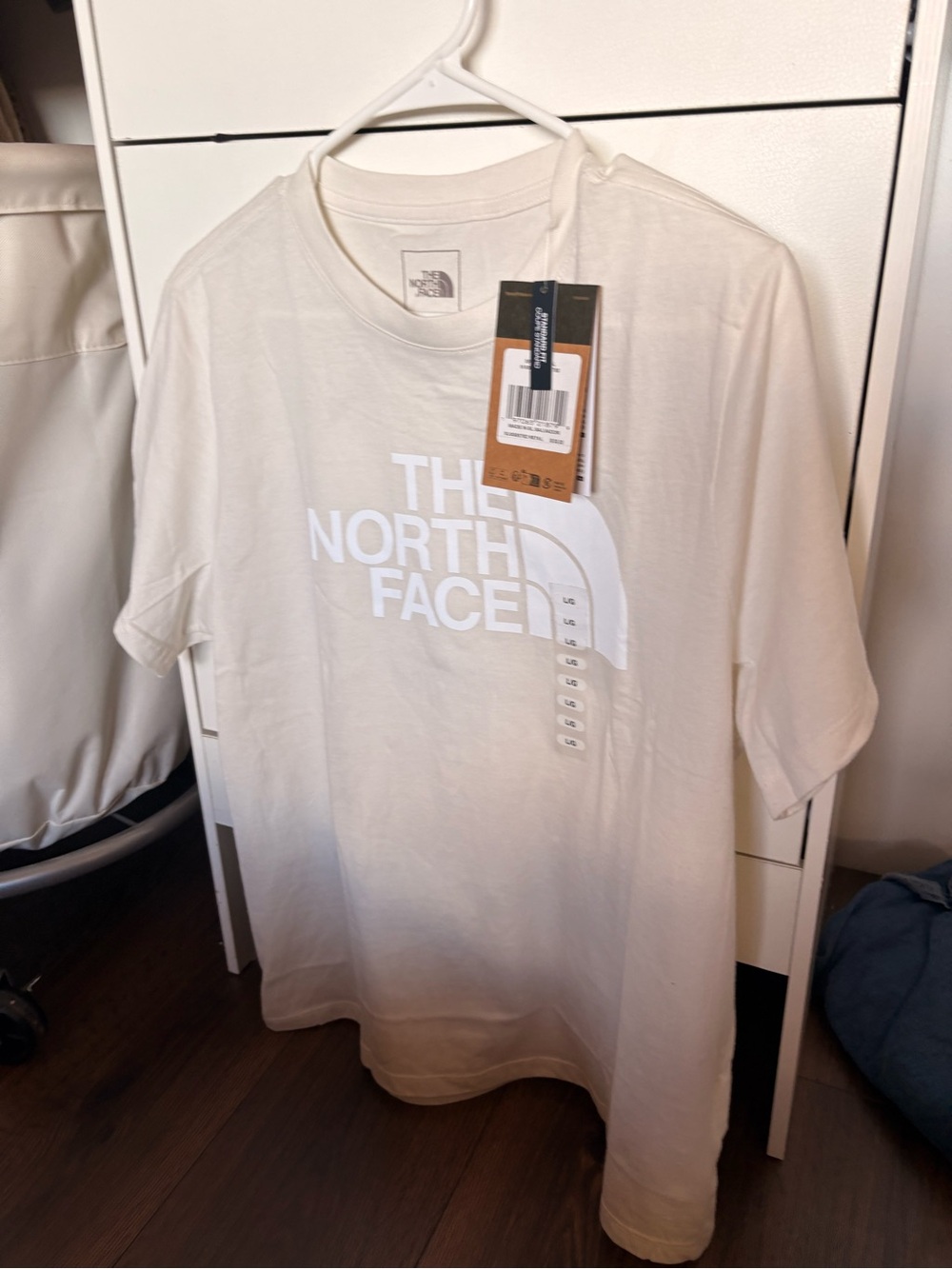 The North Face Women’s Short Sleeve Logo Tee - Off-White